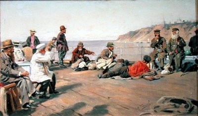 On Deck, 1920 by Vladimir Egorovic Makovsky
